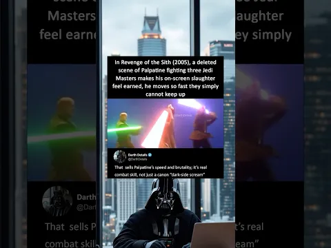 Palpatine’s Deleted Three Jedi Fight Looks Way Better