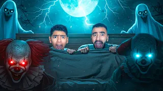 الشخص المجهول اقتحم بيتنا 😱 منمناش طول الليل وهربنا برا البيت 😡 ( انهيار بكاء )😭💔