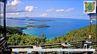 Breathtaking Afternoon to Evening: 12-Minute Timelapse at The Windmill Bar, St. John