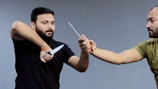 Knife to knife combat skills | Knife defence techniques