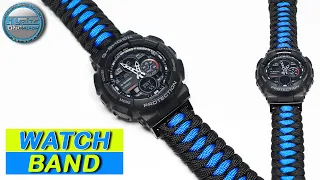 Paracord Watch Band How to Make Watch Strap Paracord Tutorial DIY
