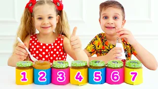 ڈیانا اور روما 1 سے 10 گیم سیکھیں اور کھیلیں
