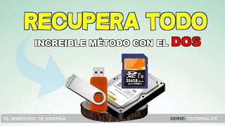 Forma real de recuperar datos de Discos Duros, USB, SD, Micro SD ▶ MÉTODO 2024