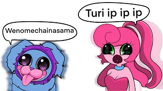 💗💗  Poppy Playtime Animation - TURI IP IP IP Epic Battle Animation 💗💗