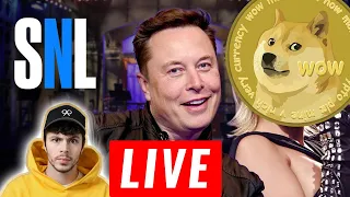 DOGECOIN LIVE PRICE - ELON MUSK 🔴