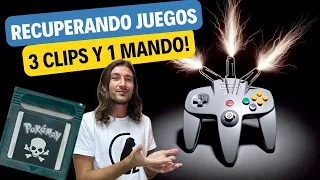 Recuperando mis partidas de GameBoy con 3 clips y un mando | Python + C