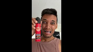 Testando spray de pimenta