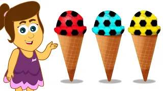 Let's Learn How To Make An Ice Cream | Kids Learning | Annie and Ben | ABC Song Phonics for Children
