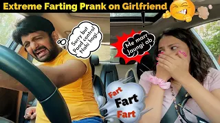 EXTREME FARTING PRANK ON GIRLFRIEND IN CLOSED CAR | GONE TOO FAR & CRAZY