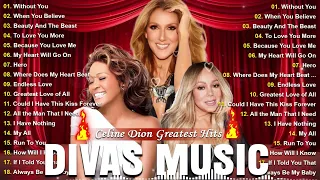 Greatest Hits 80s 90s 💖 Whitney Houston, Mariah Carey, Celine Dion Full Live Best of World Divas