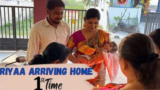 RIYA ARRIVING HOME FOR THE 1st TIME *MAMIYAR VEEDU*😋🔥