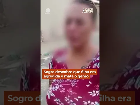 Sogro mata o genro após descobrir que filha era agredida #shorts #cidadealerta