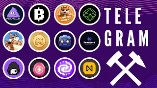 MINERIAS EN TELEGRAM// LA TENDENCIA DEL MOMENTO// MARATON TUTORIAL