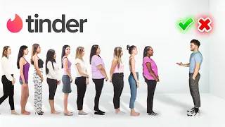 20 FILLES VS 1: TINDER DANS LA VRAIE VIE