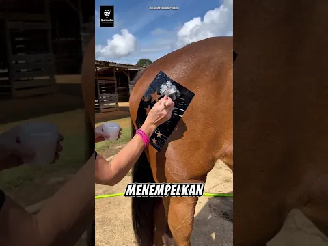 kuda tampil beda jadi soroton