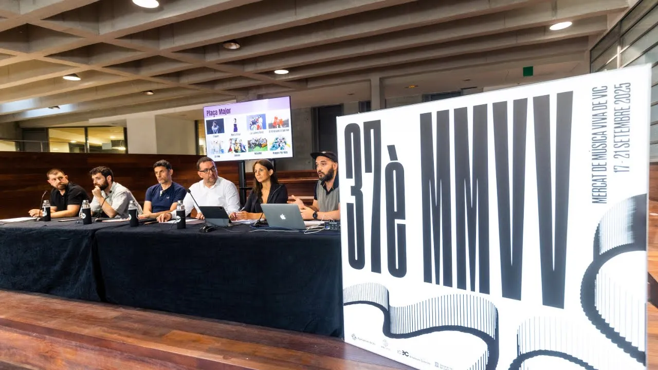 Presenten la 37a edició del Mercat de Música Viva de Vic