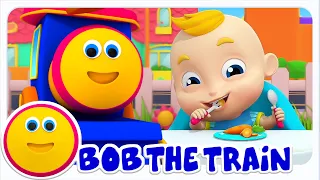 هذه هي الطريقة التي تمضغ بها طعامك، أغنية للأطفال، العادات الجيدة - Bob The Train