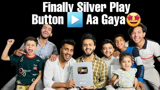 Finally🤟🏻Aap Sab Ke Pyar Aur Support Se Aa Gaya Hai Silver Play Button ❤️✨