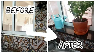 Easy DIY Window Ledge Plant Shelf