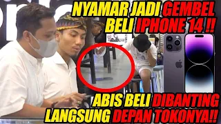 NYAMAR JADI GEMBEL BELI IPHONE 14‼️ ABIS BELI DIBANTING LANGSUNG DEPAN TOKONYA‼️