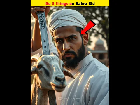 Do 3 Things On Bakra Eid 😱 #shorts #viral #islam #onlyfornabi