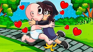 ¡BEBENOOBSI Y BEBENOOB SE BESAN POR ACCIDENTE!😱💖 EN MINECRAFT