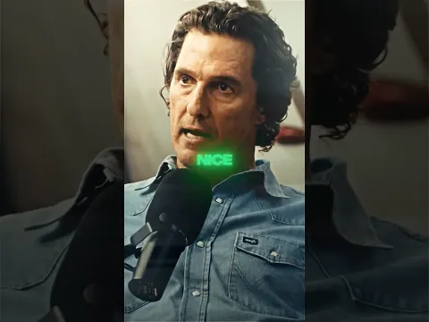 Matthew McConaughey on Nice Guys #shorts #motivation