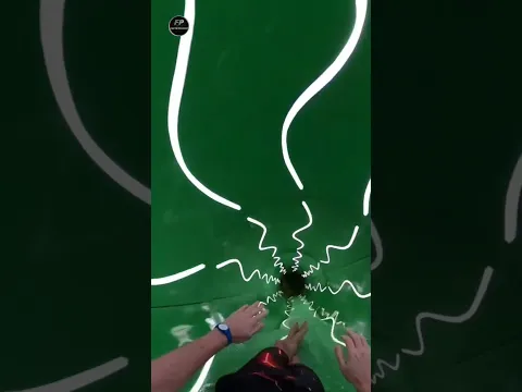 Never go this green water slider 😱 | #viralvideo #shorts