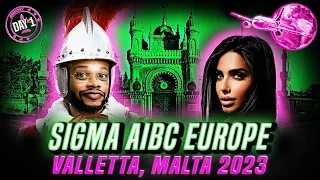 🇲🇹 [4K] VALLETTA, MALTA - 2023: SiGMA AIBC EUROPE | DAY 1 VLOG | 25,000 DELEGATES | YACHT INTERVIEWS