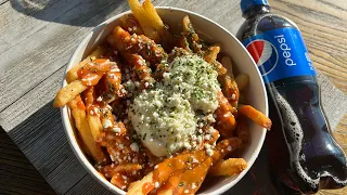 THAT SHAWARMA POUTINE WAS BUSSIN 👏🔥 #food #arabfood #funny