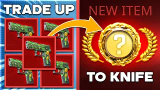 NEW CS2 KNIFE TRADE UP CONTRACT!! (We Are COOKED!)