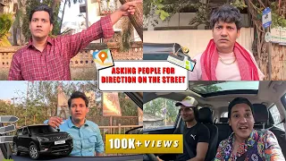 Asking people direction on the street | Khushaal Pawaar FT @hamzasyedofficial