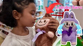 BONEKA LABUBU ADIK ZIZI NANGIS MINTA TEMAN❗️😭 ADIK ZIZI BELI BONEKA LABUBU LAGI😍 #labubu