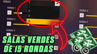 COMO CREAR SALAS DE CREA TU MAPA CON 15 RONDAS PARA PVP EN FREE FIRE✅ Metodo MAYO 2024