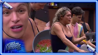 Wendy Guevara prepara la comida más rica y recibe sorpresa de La Jefa en #LaCasadelosFamososMx