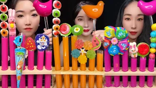 [ASMR] ‎@AsmrWD 🌺🍊🌺신기한물먹방 #ASMRDRINKING #물먹방 #아이스크림