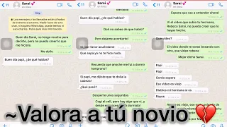 Valora a tu novio 🤵 “Una traicion mas.”