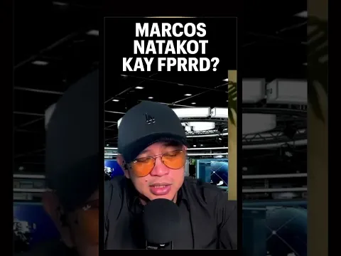 MARCOS NATAKOT KAY FPRRD?.
