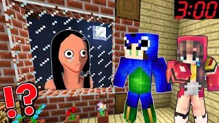 Scary MONSTER Chasing Ekta and Ayush at 3:00 AM in Minecraft 😱