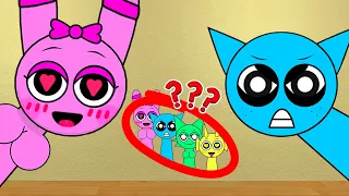 What Happens When Pinki Meets Blue The Shocking Truth of Sprunki Grey!