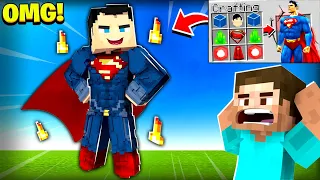 Minecraft, But You Can Craft Superman...