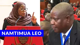 "Namtimua leo leo" Rais SAMIA achukizwa na jambo hili, Papo Hapo AMTUMBUA DC, amuagiza haya kwa RC