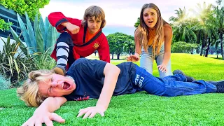 LITTLE KID BEAT ME UP!! 👊 |Lev Cameron