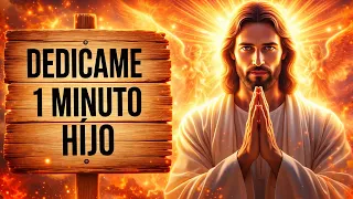 Un Minuto con Jesús | Abre tu Corazón y Siente Mi Amor | Palabras Sabias