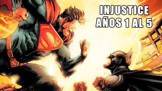 INJUSTICE: Años 1 al 5 Completos "Batman Vs Superman"