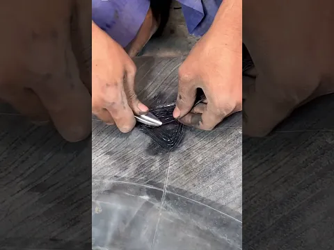 Old Tyre Tube Restored Like New | Amazing Transformation #ytshorts #restoration #fyp #viralvideo