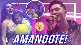 Kima y Juanito CANTAN EN EL ESCENARIO! 🔴 CONCIERTO JUKILOP EN CHILE! 🤯 #kimberlyloaiza #kima