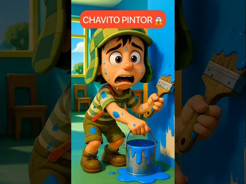 Chavito está cansado de pintar #chavodelocho #comedia