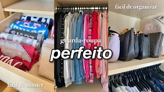Como ORGANIZAR o GUARDA-ROUPA | muito fácil 😍