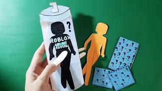 Roblox barbie color reveal #barbiecolorreveal #roblox #paperdiy #paperplay #colorreveal
